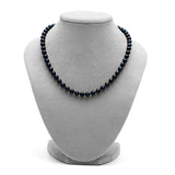 Meiumi Black Akoya Pearl Necklace, 6.5-7.0mm